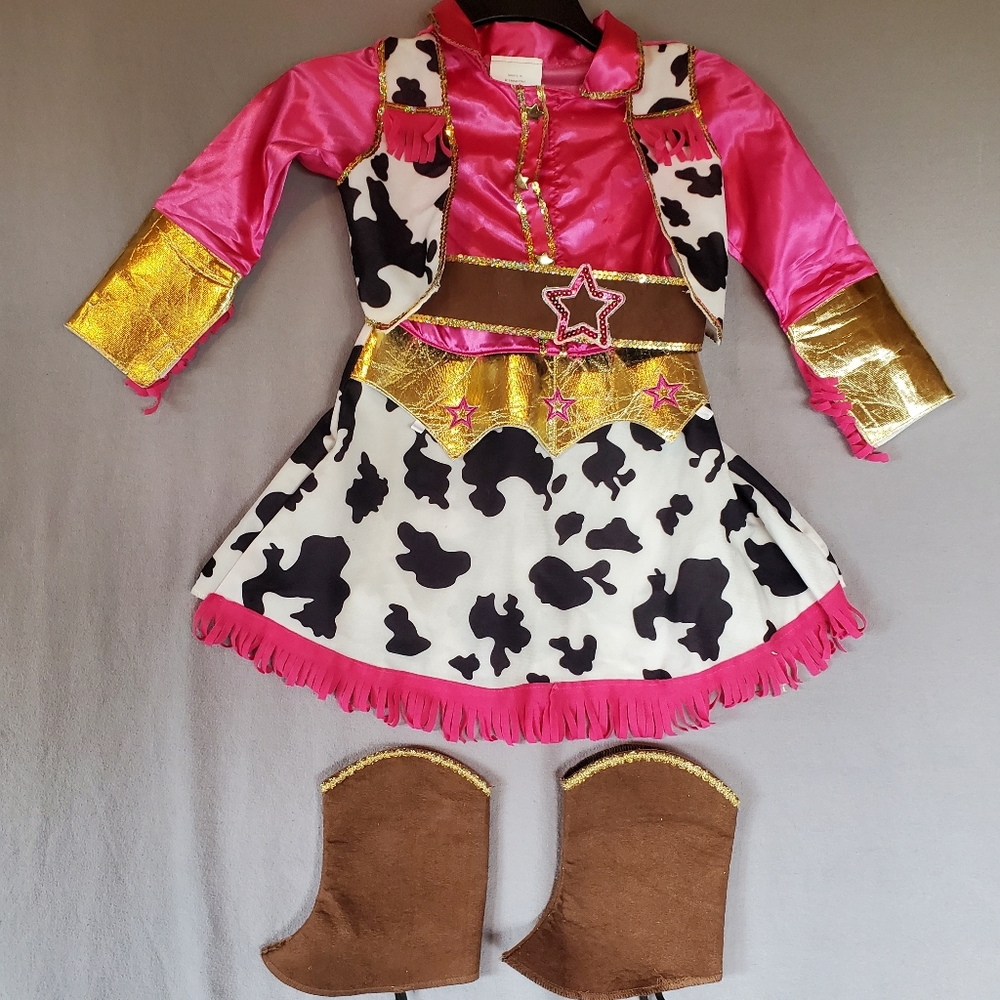 Halloween Cowgirl Costume - 5/6